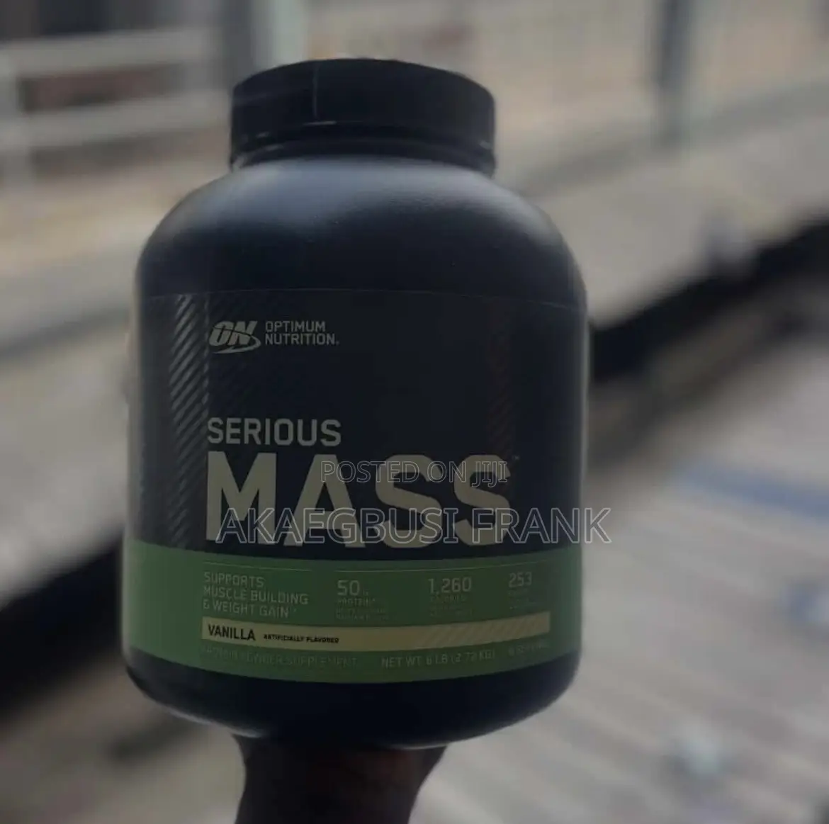 Optimum Nutrition on Serious Mass Gainer 6lb/2.72kg