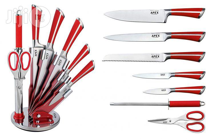 Set Of Roleable Knife/Non Stick Spoon Set
