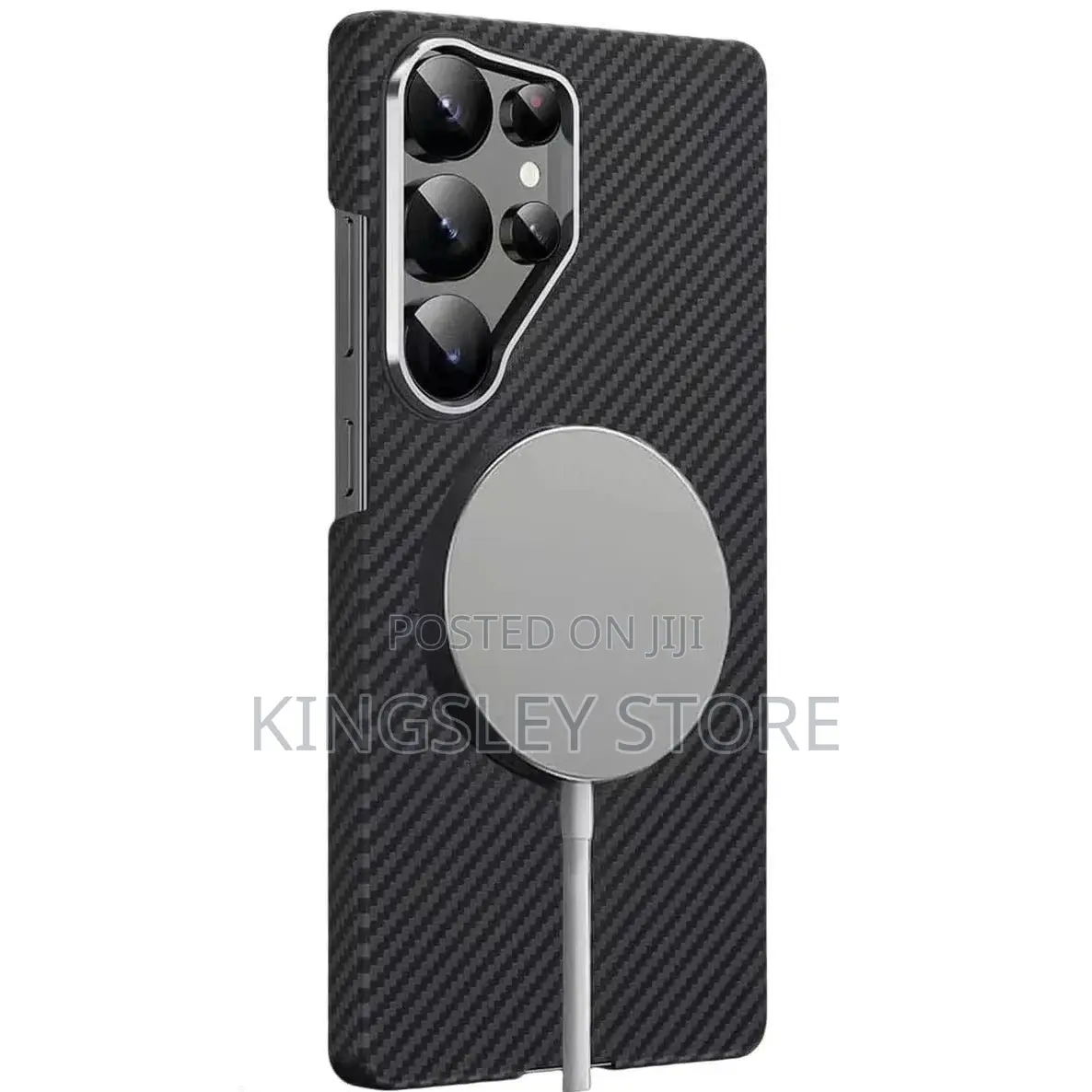 Samsung Galaxy S26 Ultra Carbon Fiber Case, Slim Thin Magsafe Case