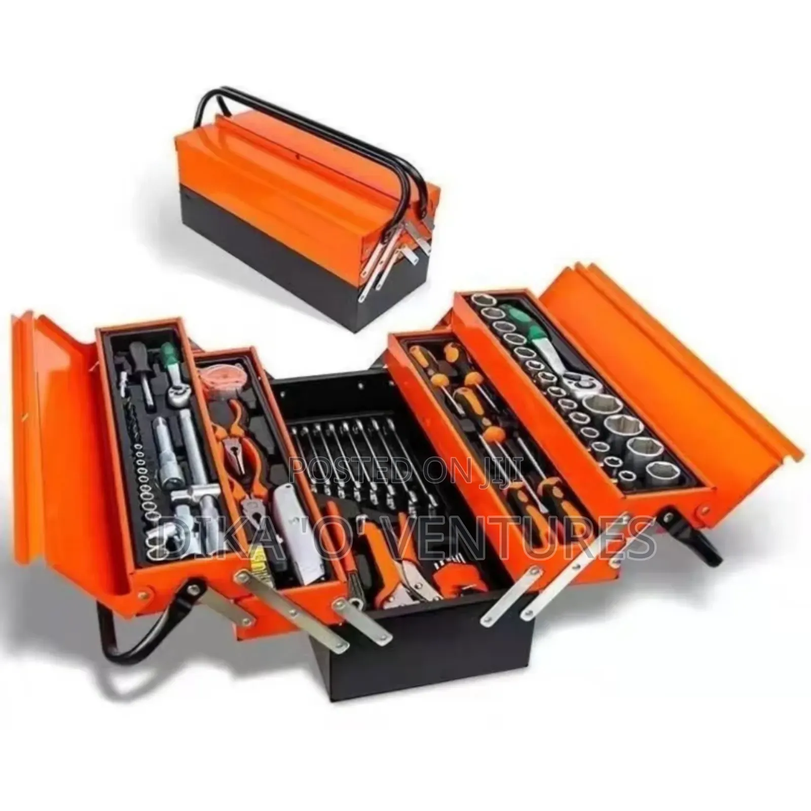 85pcs Portable Folding Tools Box Set Car