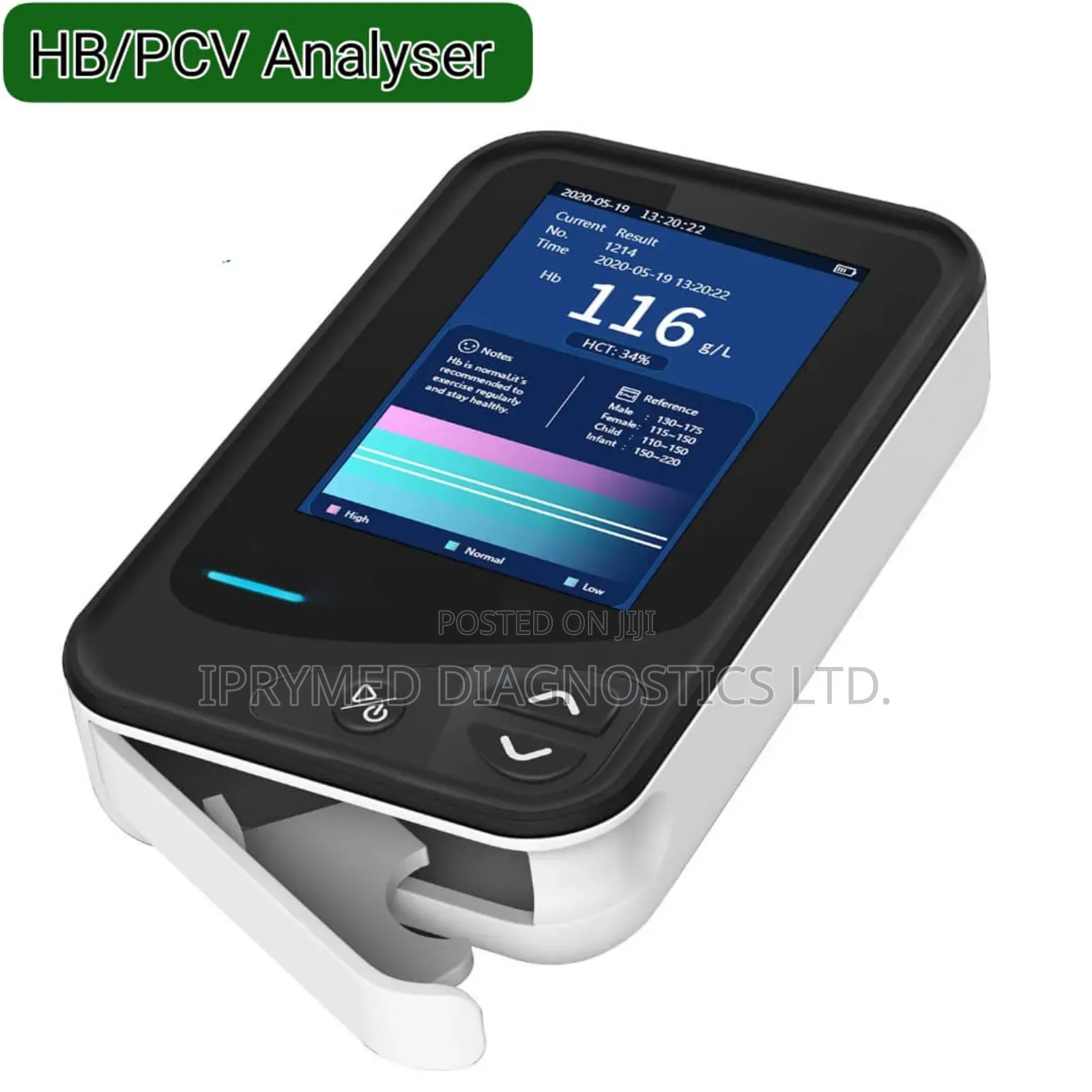 Hemoglobin PCV Analyser