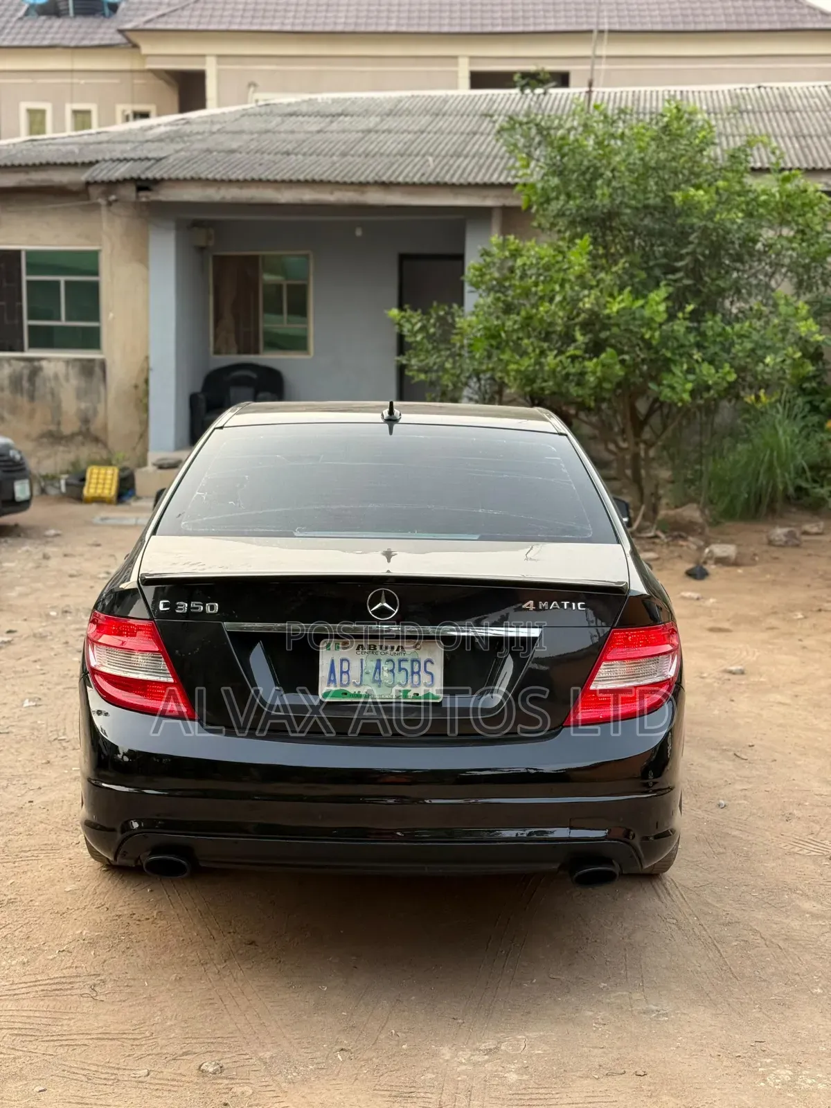 Mercedes-Benz C300 2008 Black