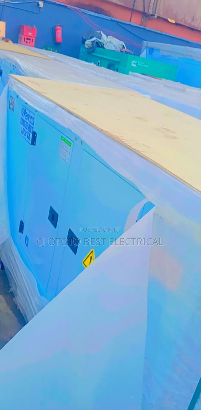 100kva Perkins Generator Soundproof 100% Copper Wire Brand New