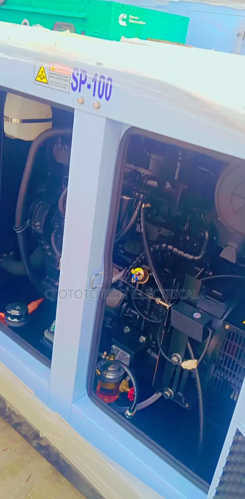 Brand New Engine 100kva Perkins Generator Soundproof