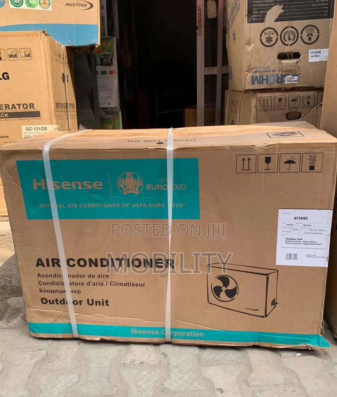 Hisense Standing Inverter and Non Inverter Ac Available