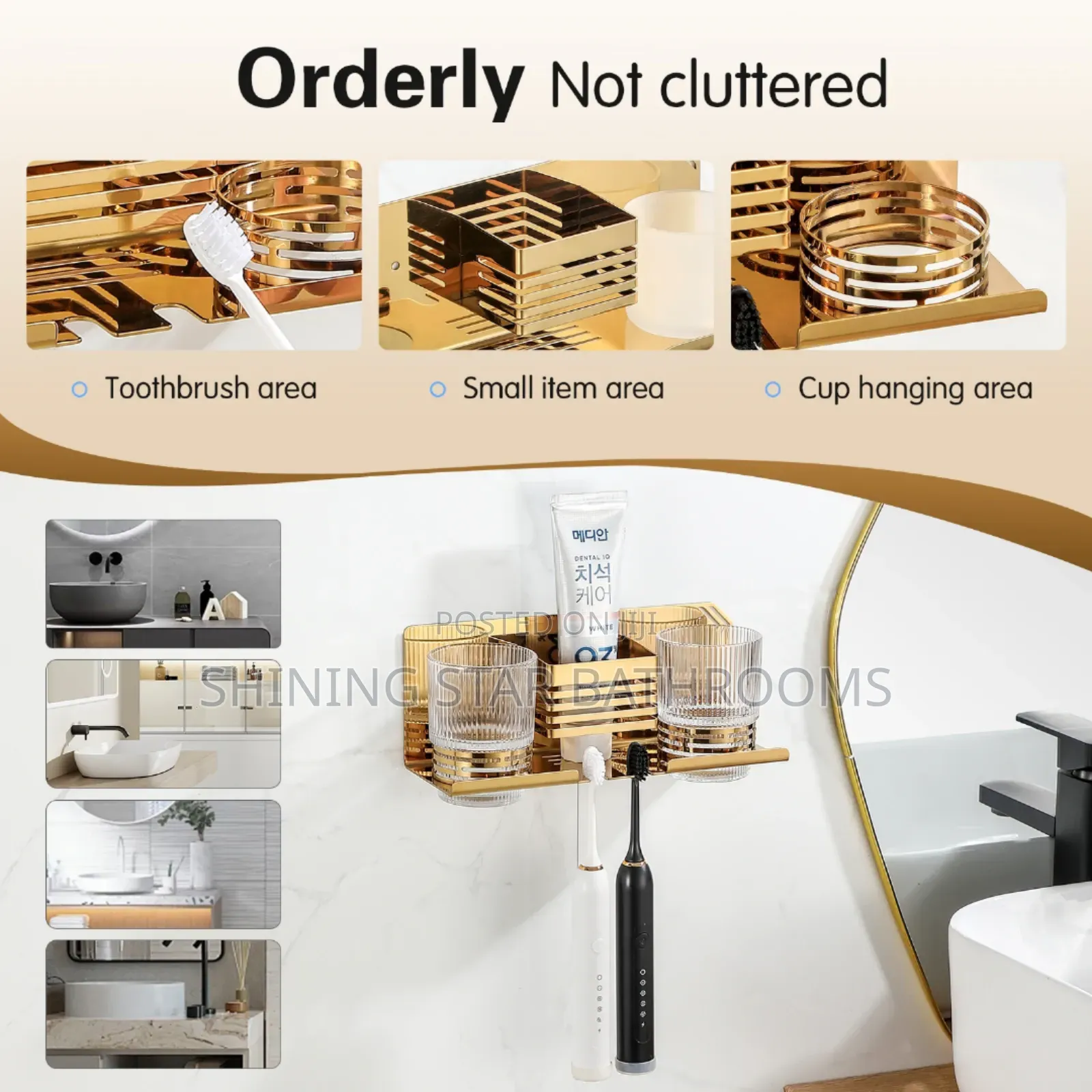 Square Double Cup Holder