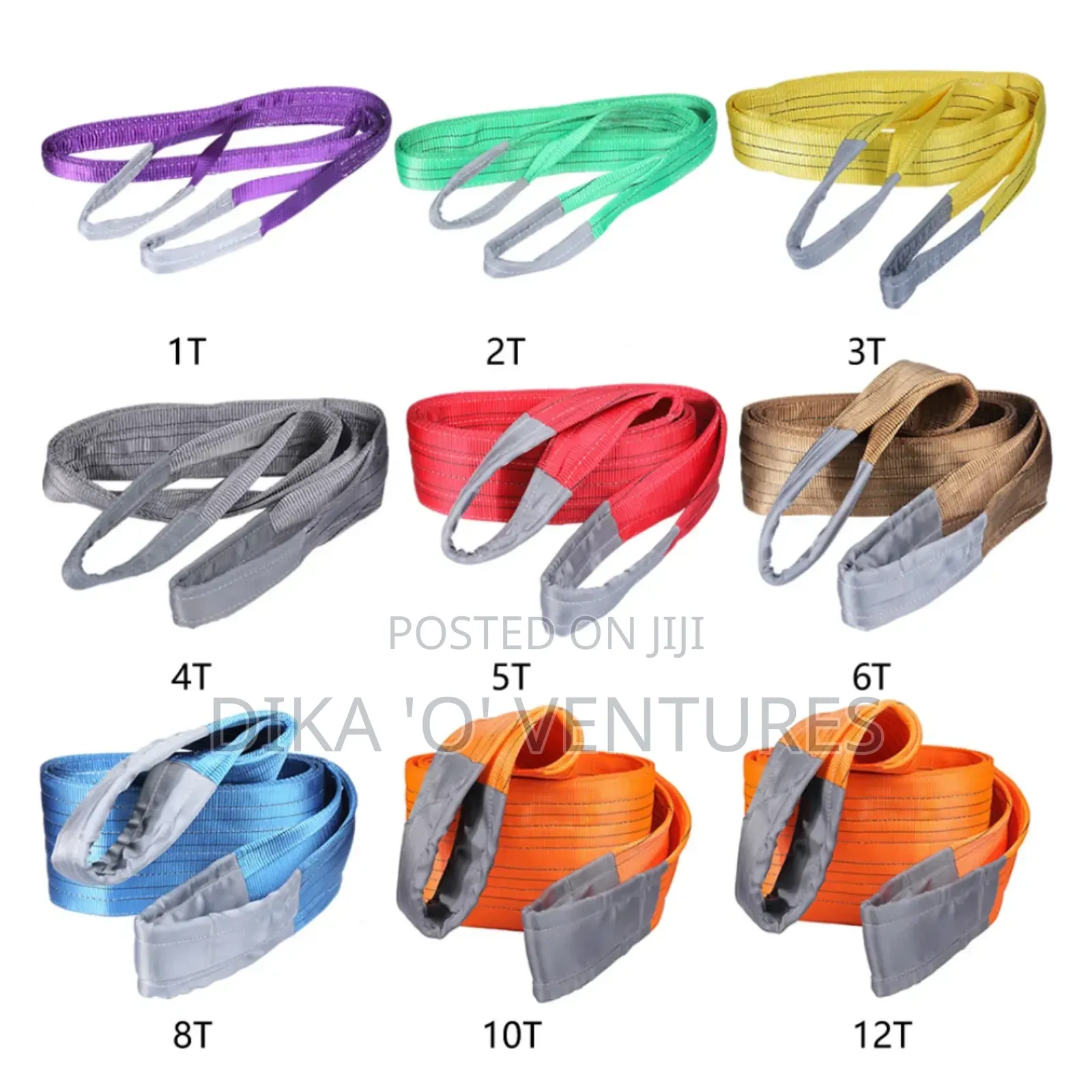 Webbing Sling Belt for Cargo Lifting 1ton to 3ton Available