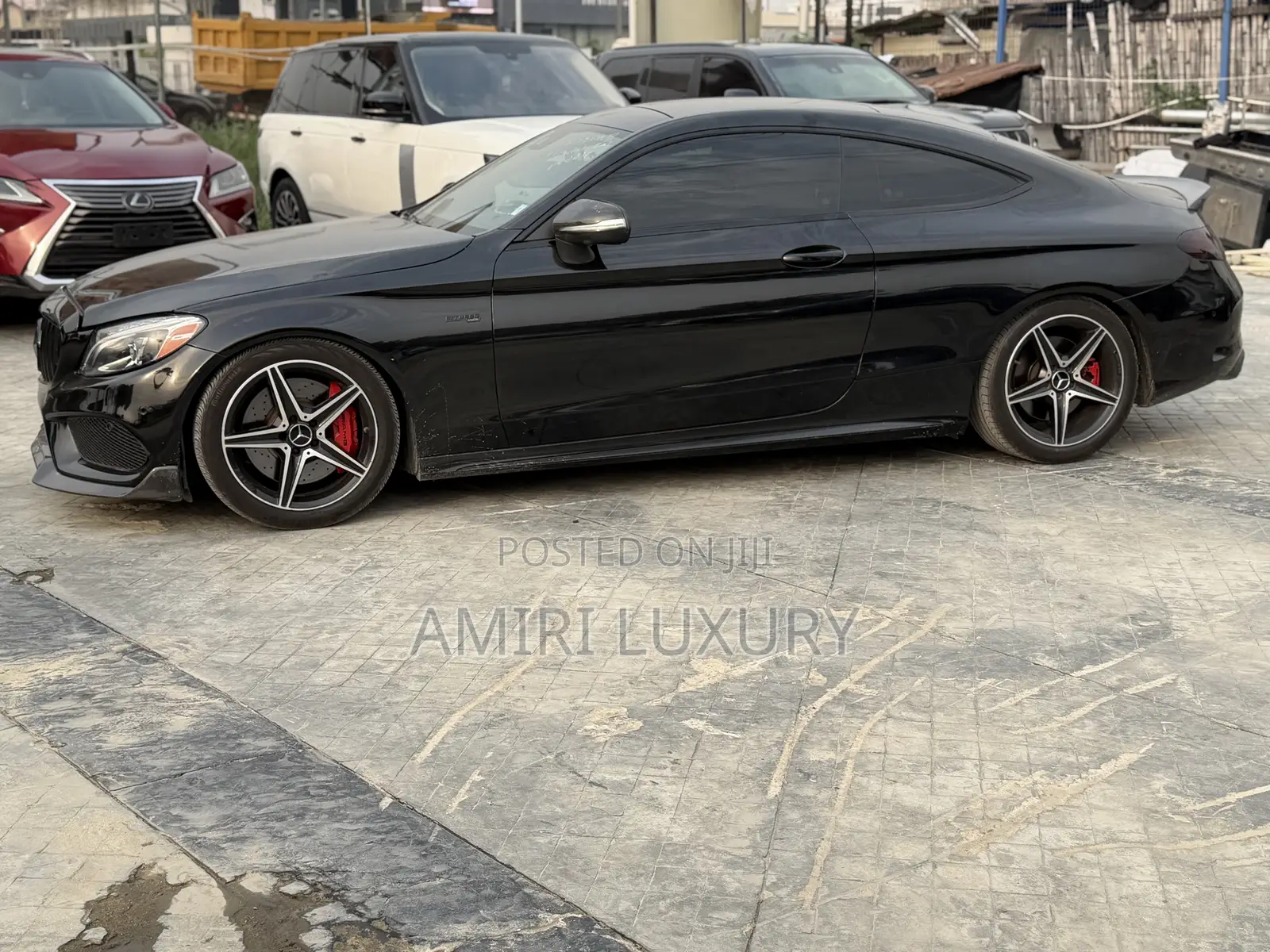 Mercedes-Benz C43 4Matic Coupe AWD (3.0L V6 9AM) 2017 Black