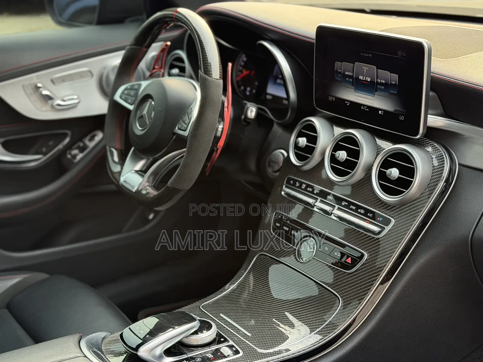 Mercedes-Benz C43 4Matic Coupe AWD (3.0L V6 9AM) 2017 Black