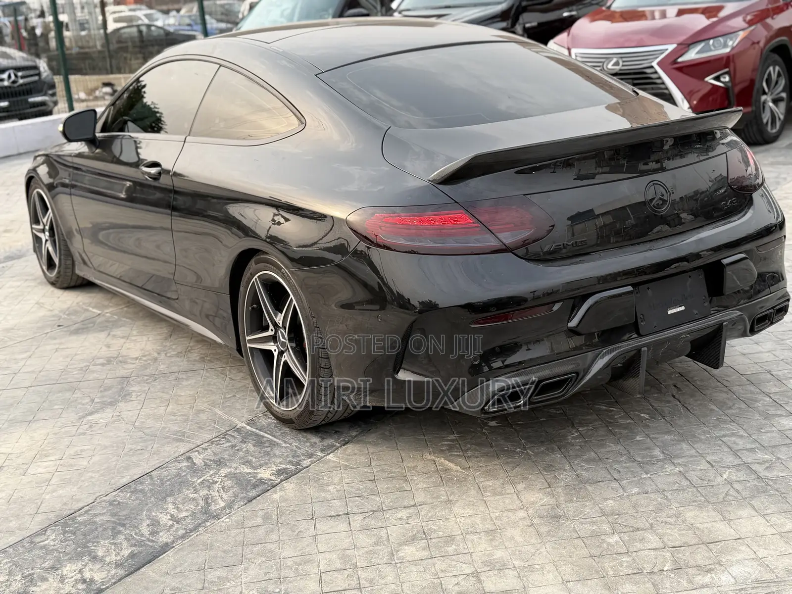 Mercedes-Benz C43 4Matic Coupe AWD (3.0L V6 9AM) 2017 Black