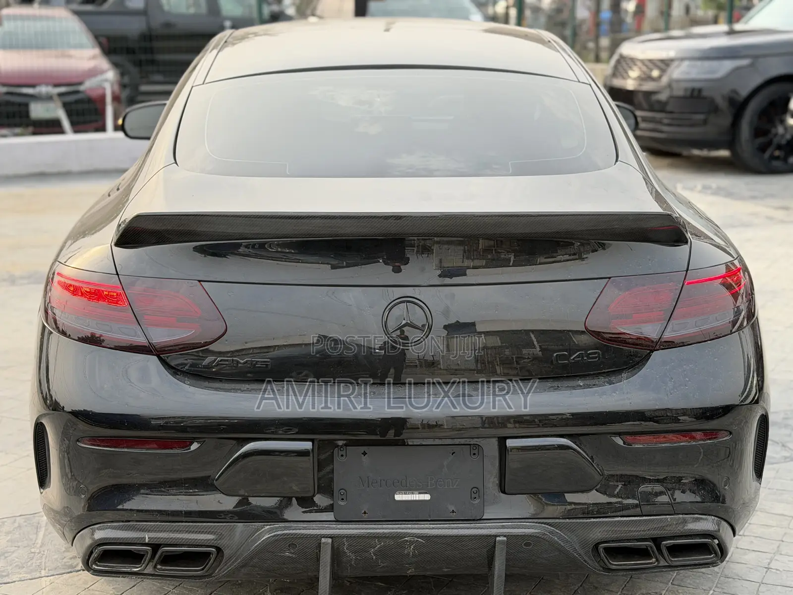 Mercedes-Benz C43 4Matic Coupe AWD (3.0L V6 9AM) 2017 Black