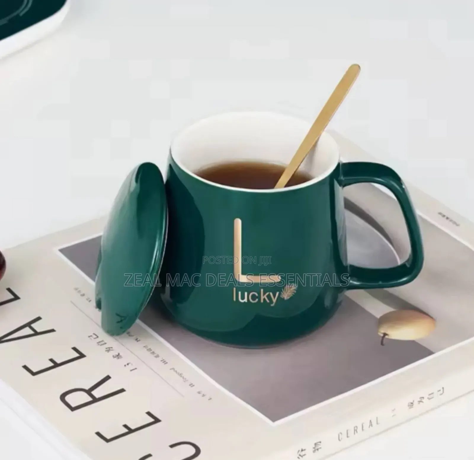 Lucky Ceramic Tea Coffee Cup With Warmer