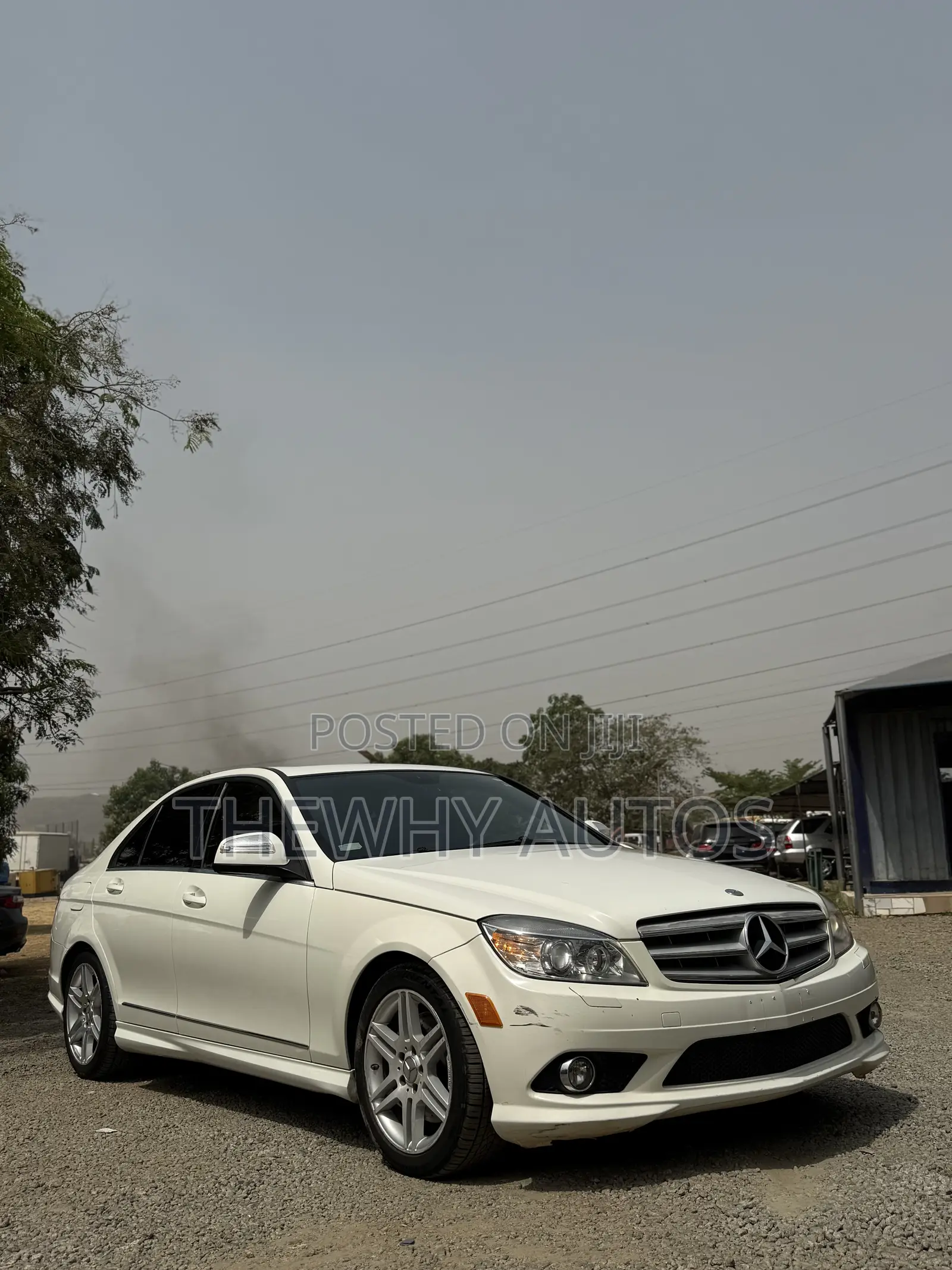 Mercedes-Benz C300 Sport Sedan AWD (3.0L 6cyl 7A) 2009 White