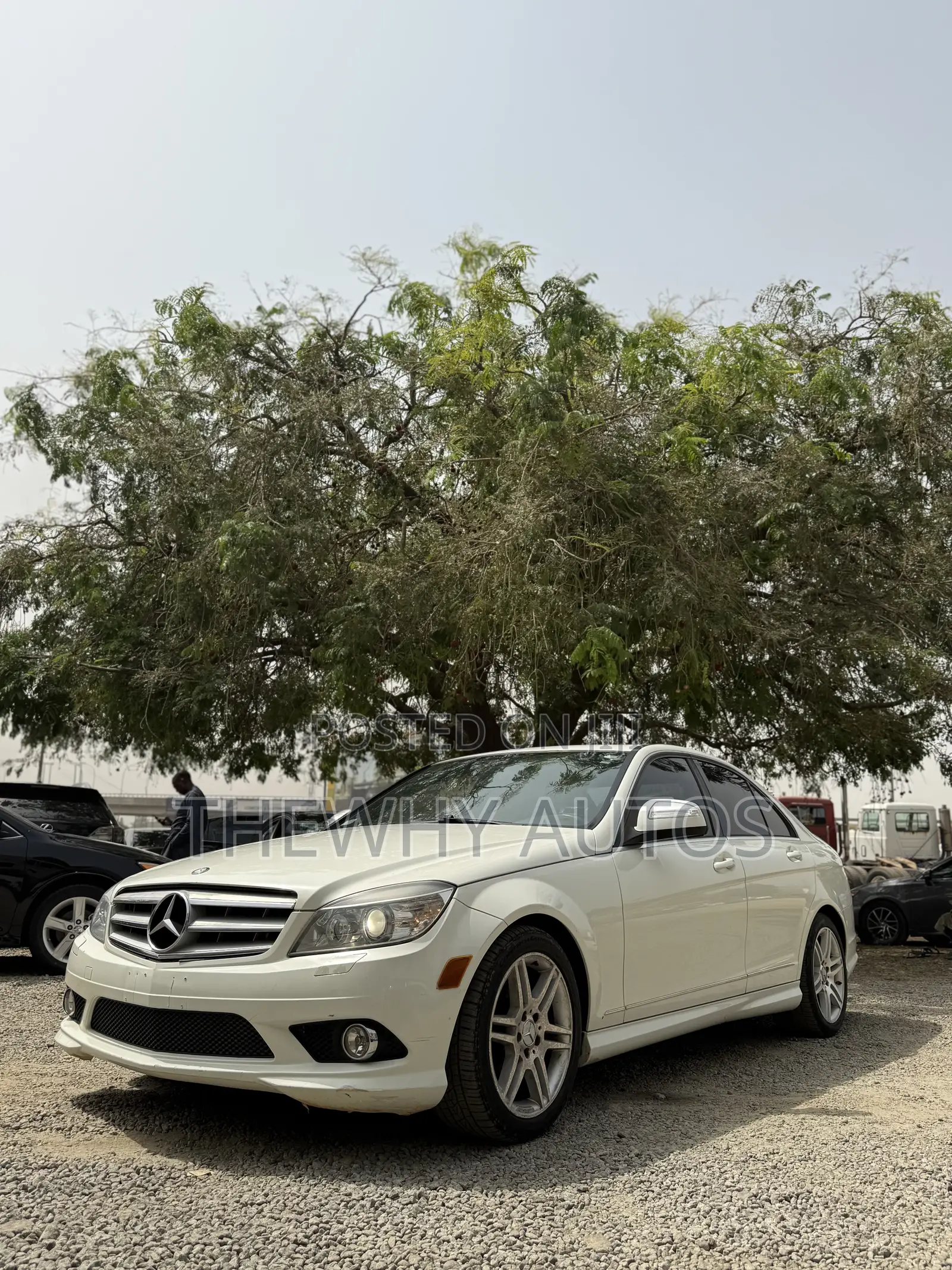 Mercedes-Benz C300 Sport Sedan AWD (3.0L 6cyl 7A) 2009 White