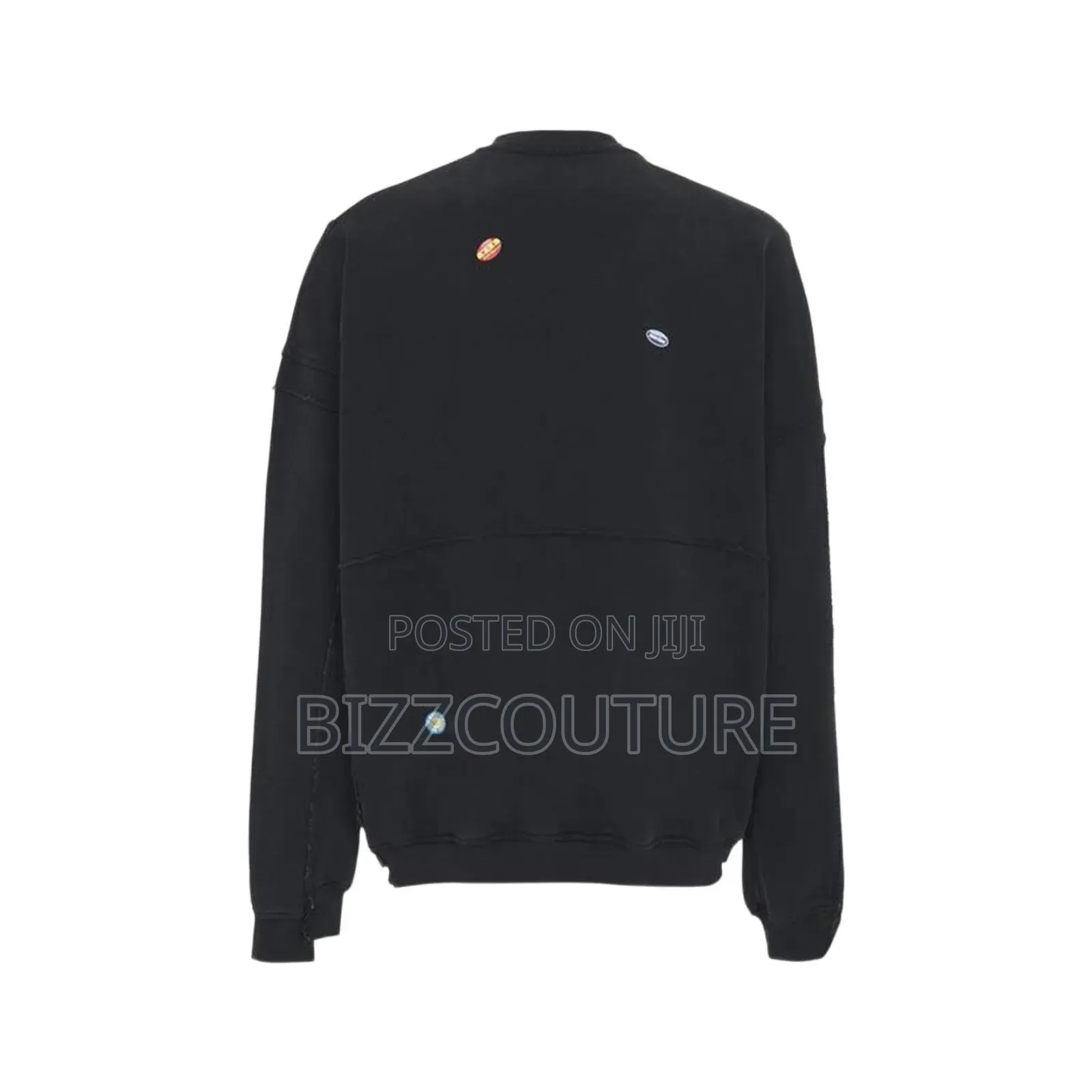 Original Martine Rose Zip Up Crew Sweater Available in Store