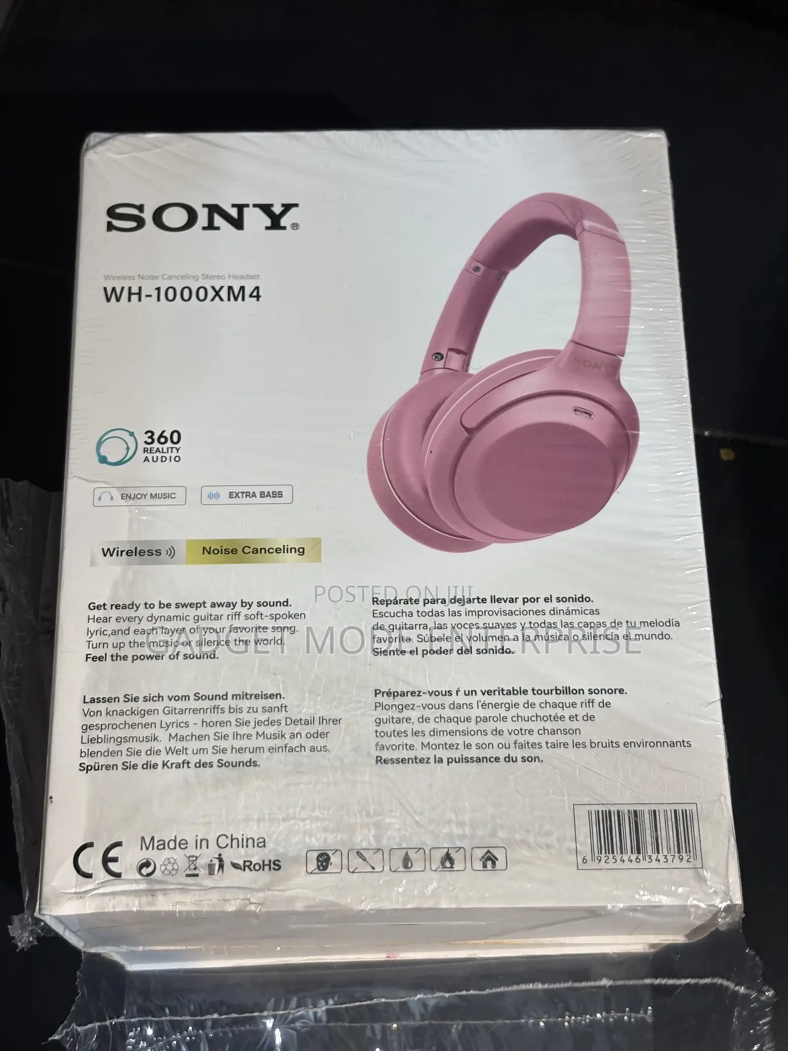 Wh-1000xm4 Premium, Over-Ear Wireless Headphones
