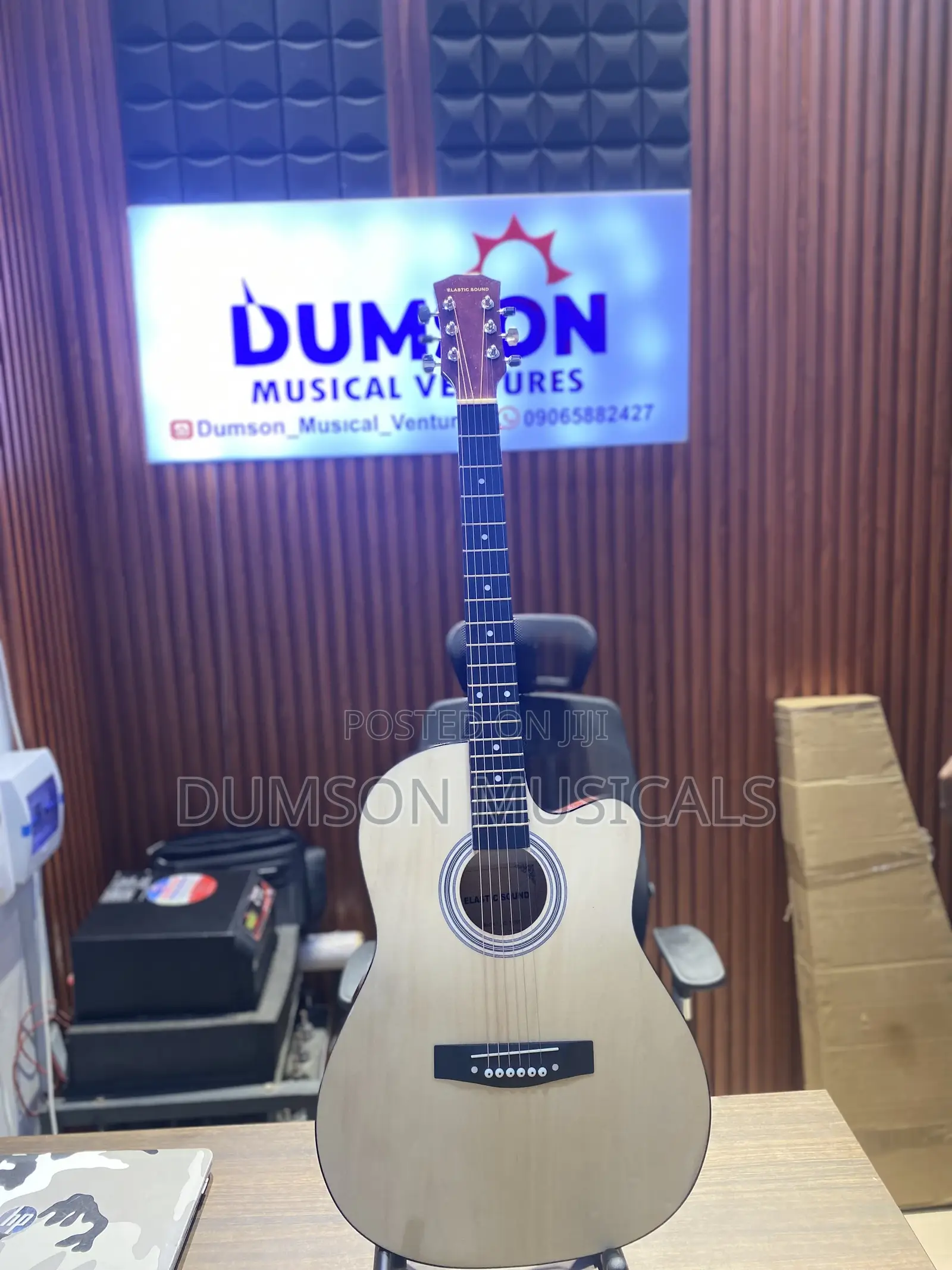 Acoustic Guitar Elastic Sound
