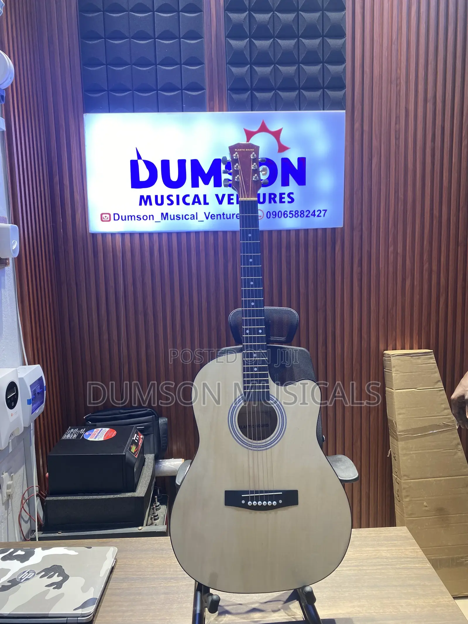 Acoustic Guitar Elastic Sound