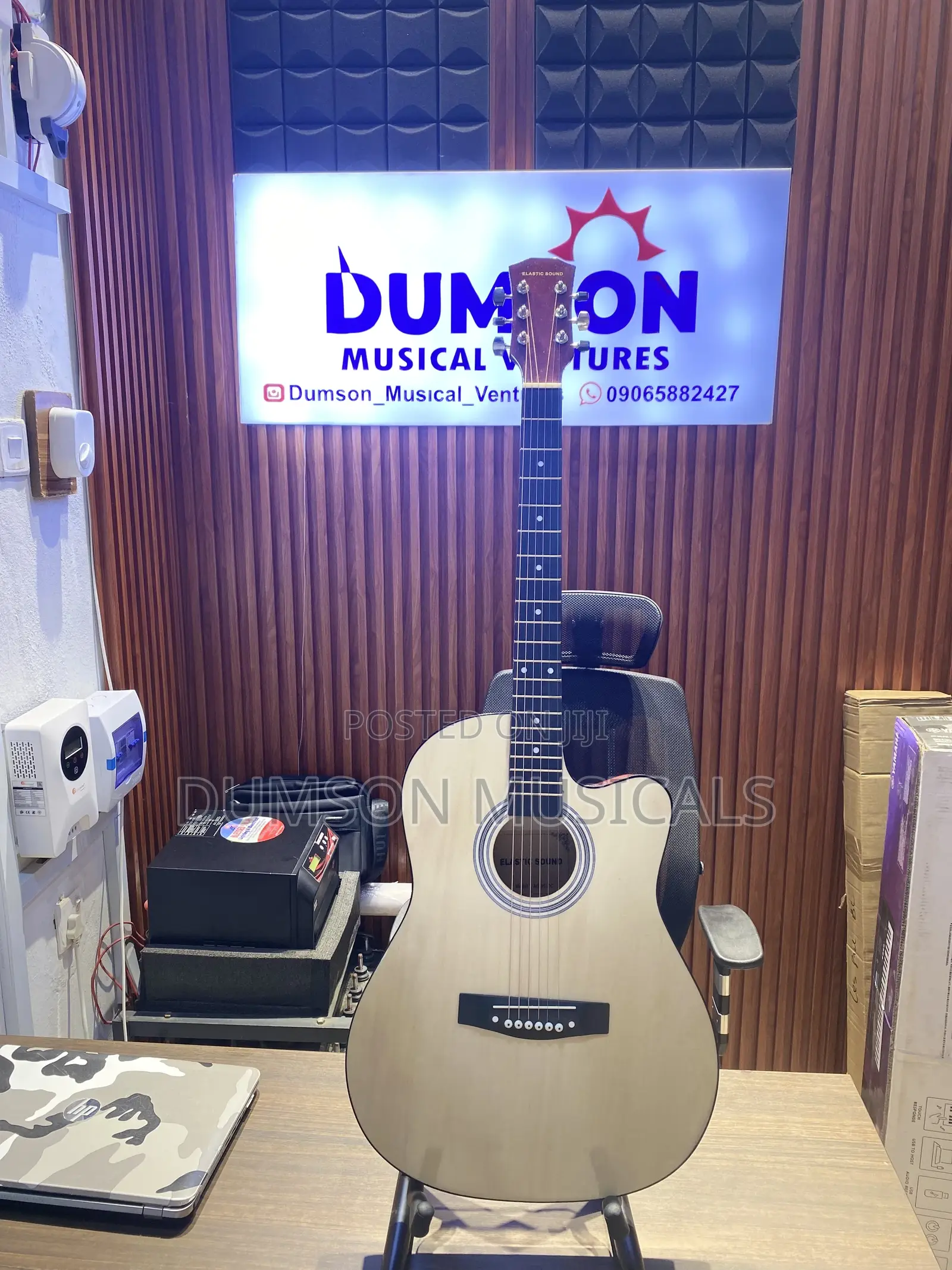 Acoustic Guitar Elastic Sound