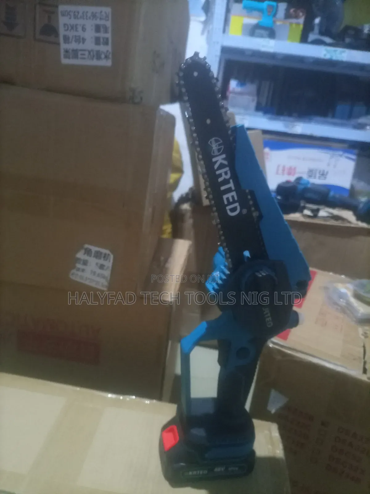 6" (Inches) Cordless Electric Chain Saw