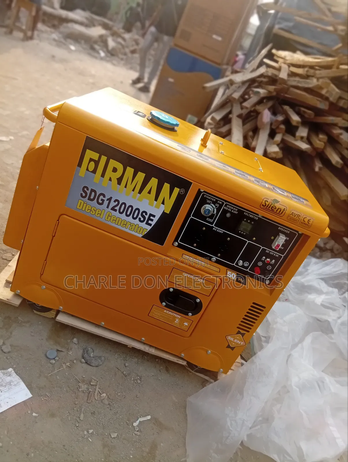 Best and Original Firman 10kva Disael Soundproof Generator