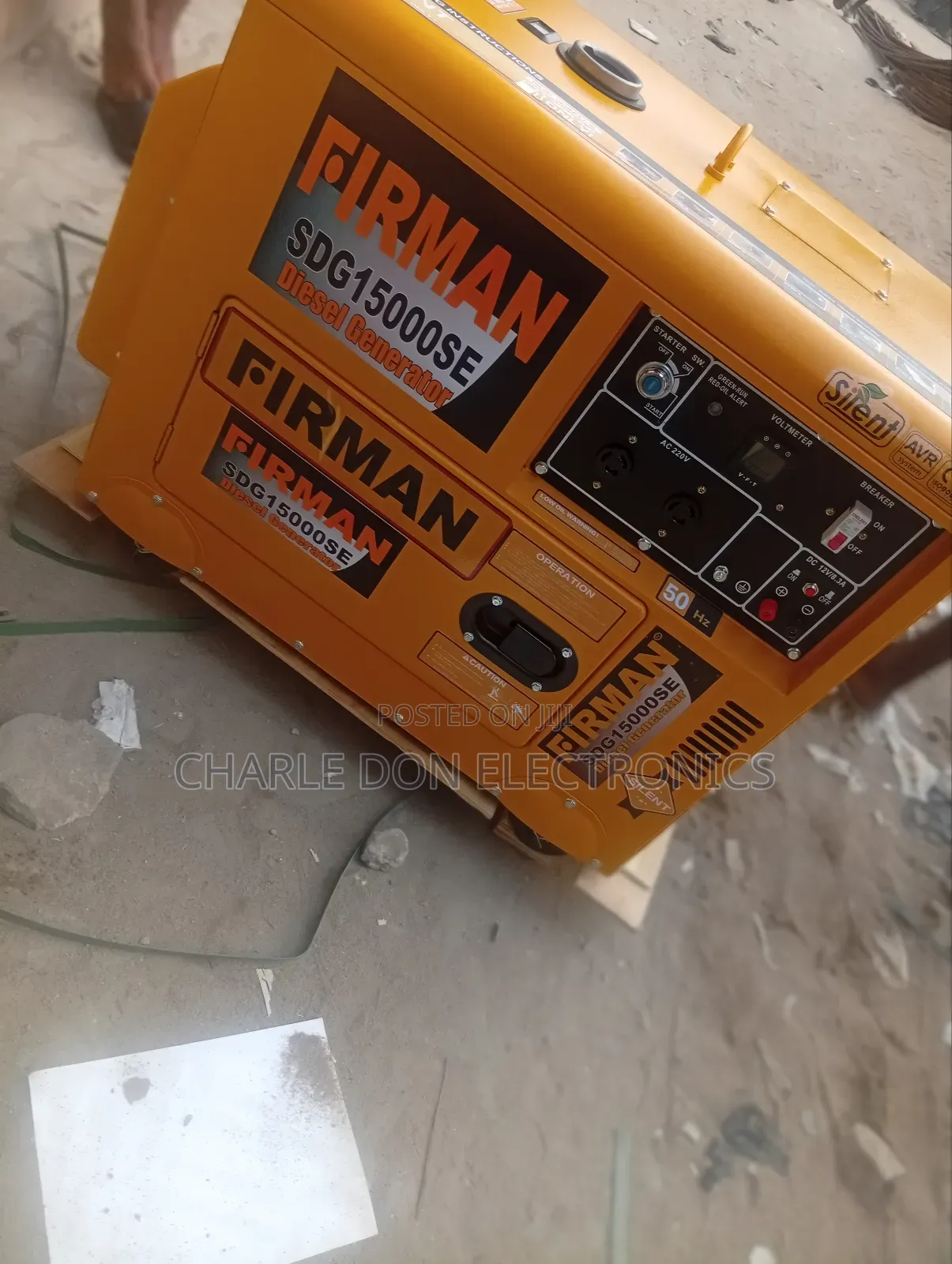 Firman 12kva Soundproof Diesel Generator – Reliable Power Solution