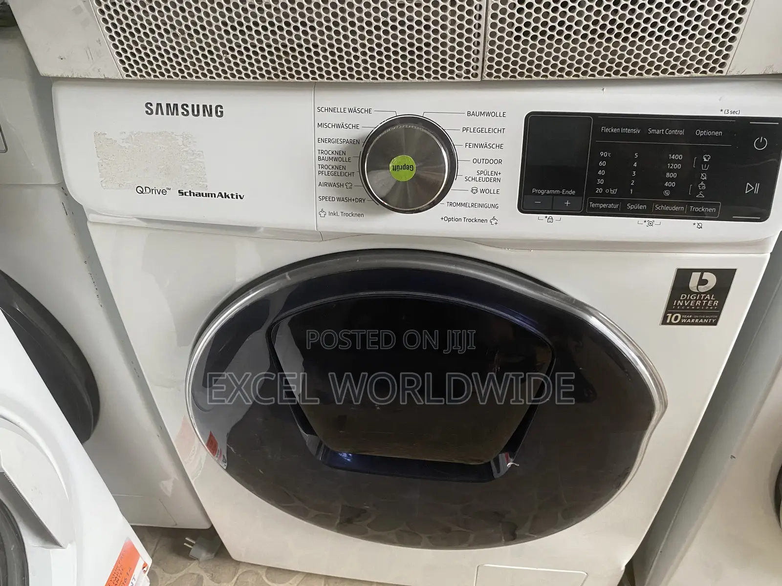 8kg Smart Samsung Q-Drive (Quickdrive) Front Loader Washing Machine