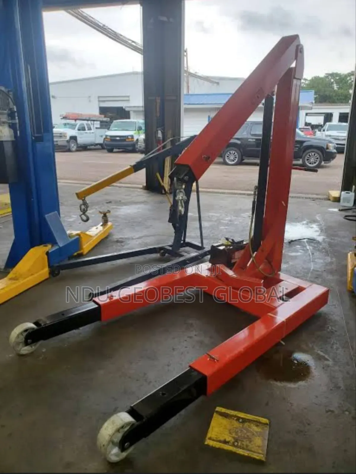 3ton Engine Crane Jack (Pure Steel)
