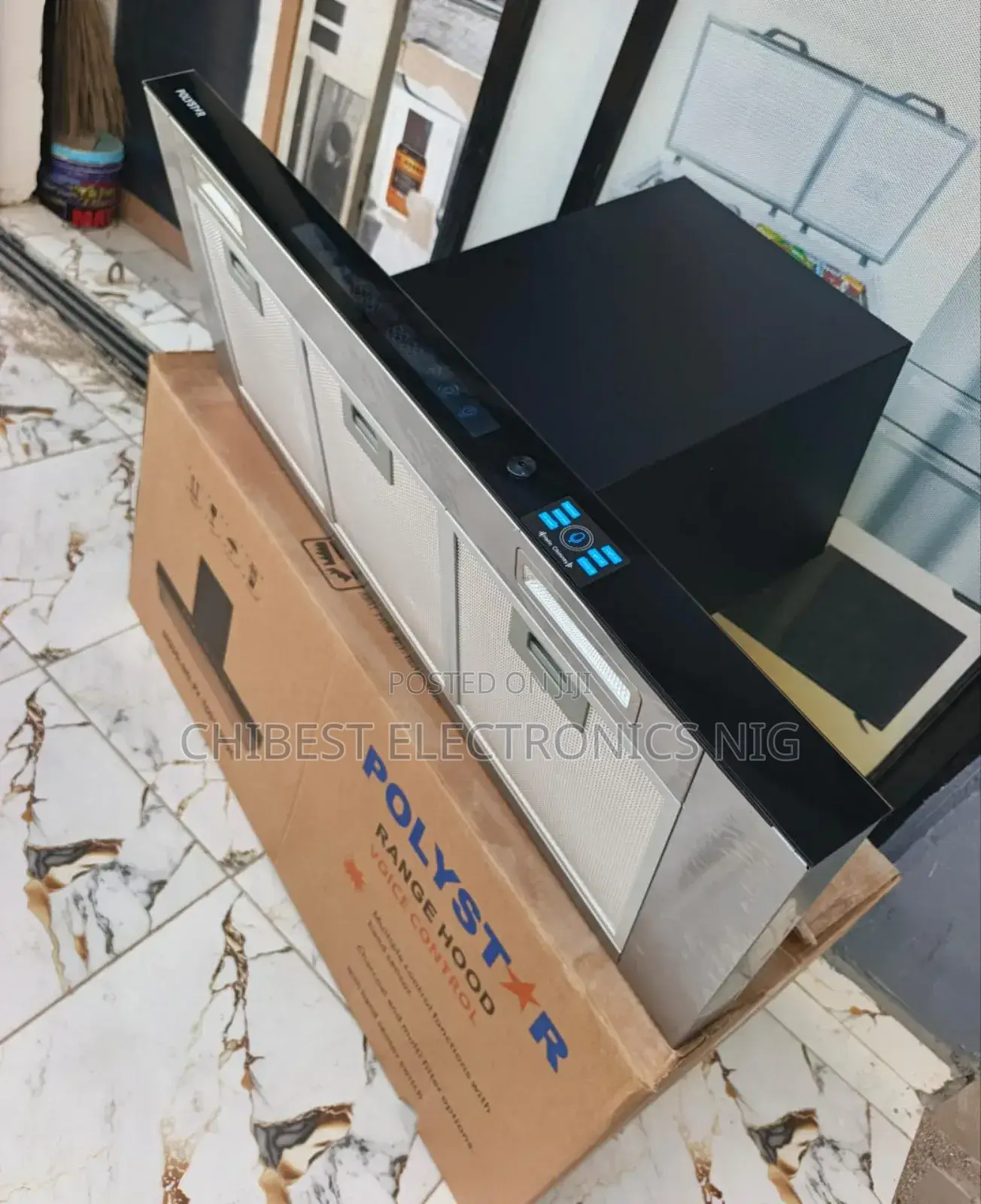 Original Polystar Voice Command T-Shape Automatic Inverter Range Hood