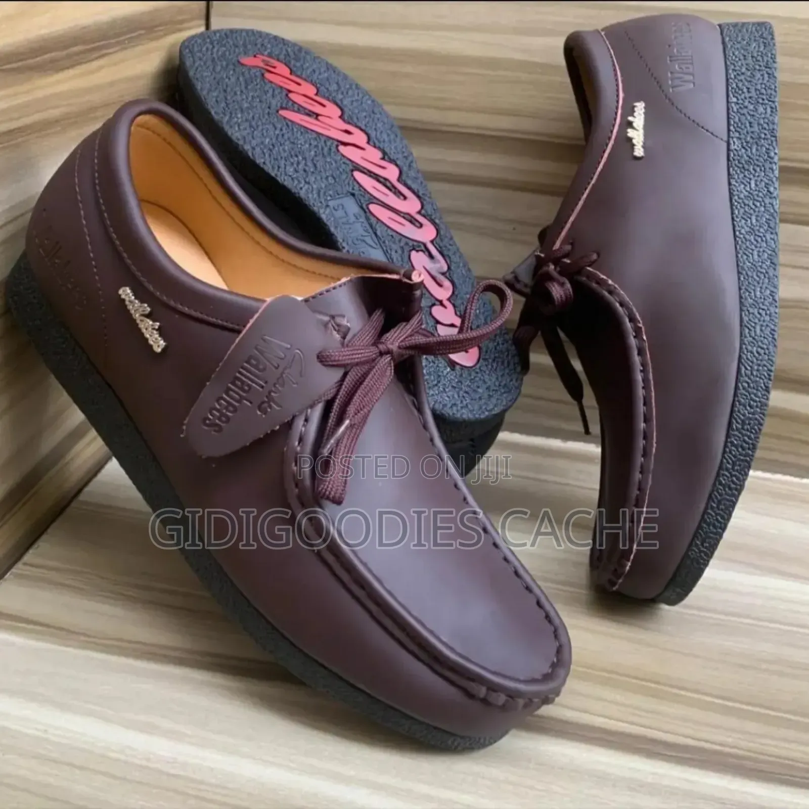 Wallabees Maple Leather/Suede Clarks Men's Shoes