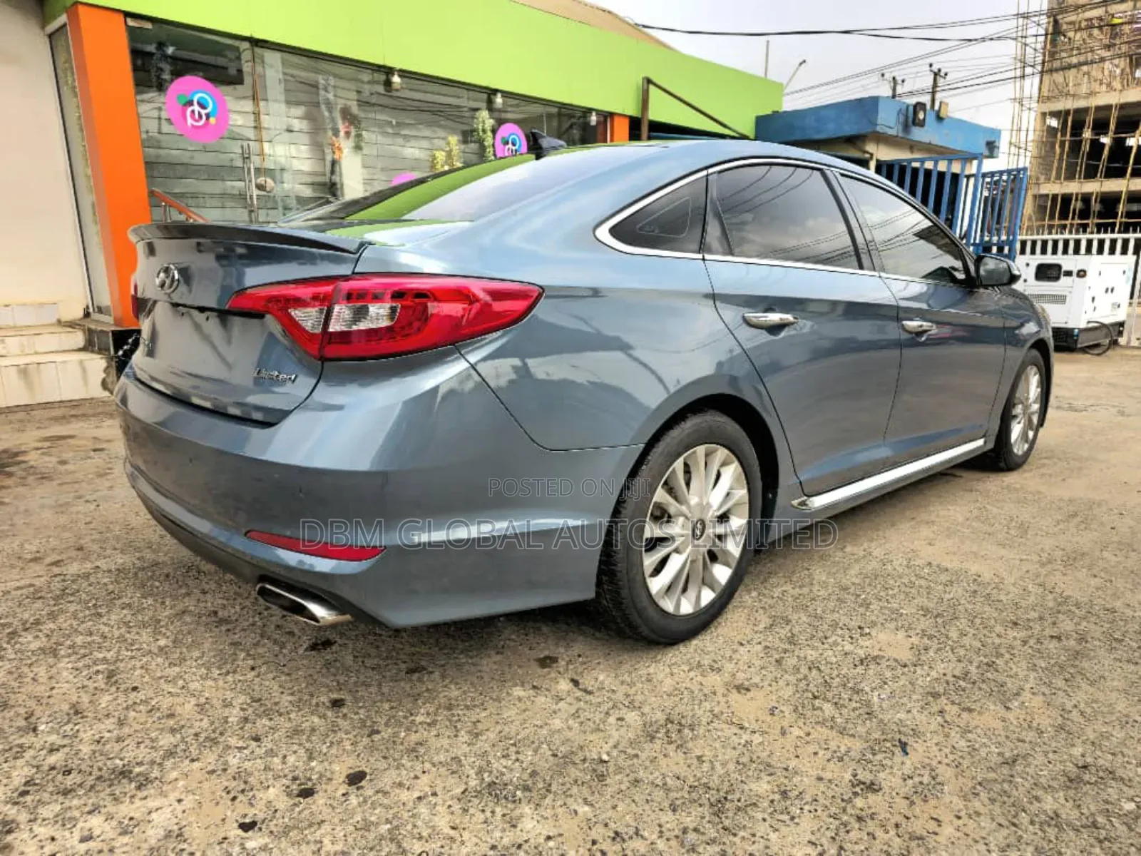 Hyundai Sonata Limited 4dr Sedan (2.4L 4cyl 6A) 2015 Blue