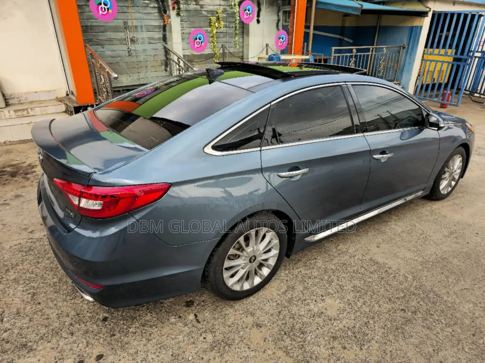 Hyundai Sonata Limited 4dr Sedan (2.4L 4cyl 6A) 2015 Blue
