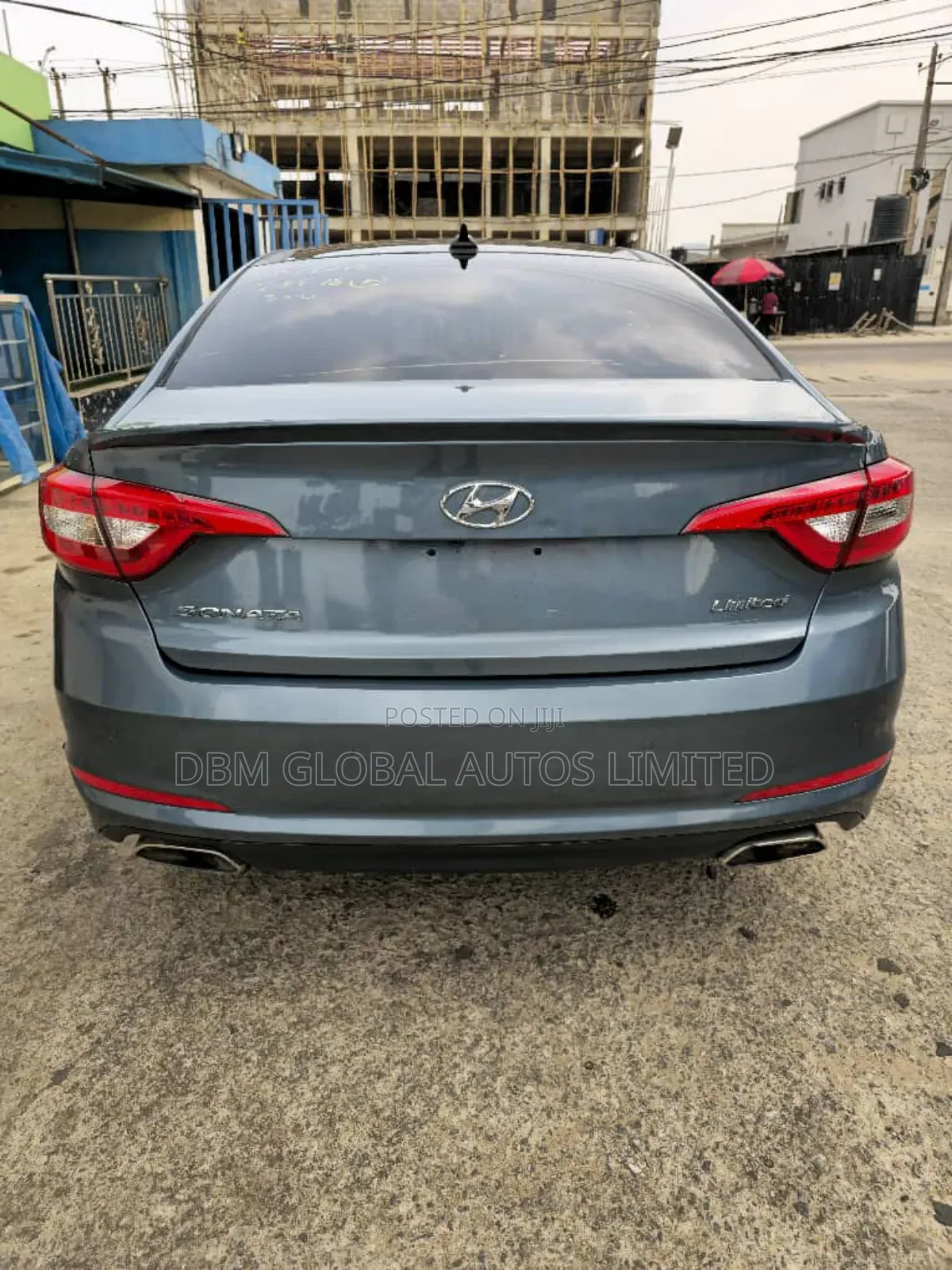 Hyundai Sonata Limited 4dr Sedan (2.4L 4cyl 6A) 2015 Blue