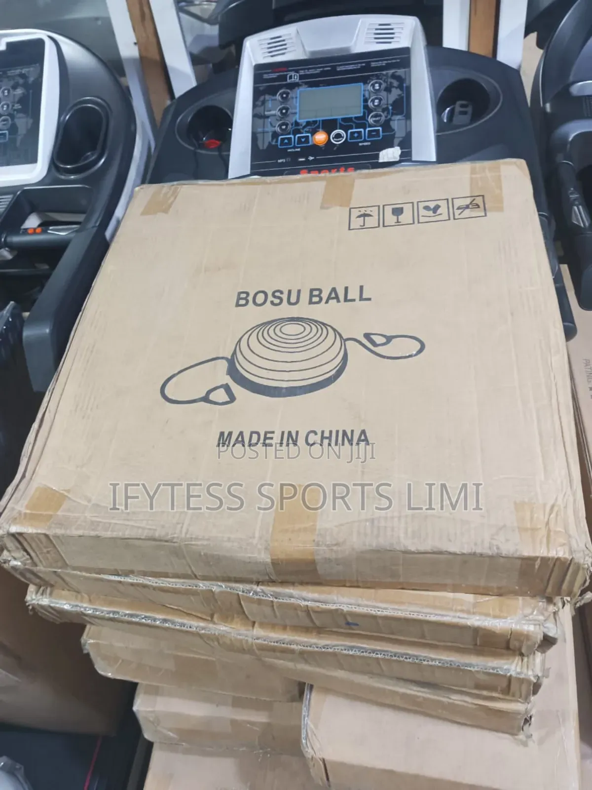 Bosu Ball With Resistance Rope