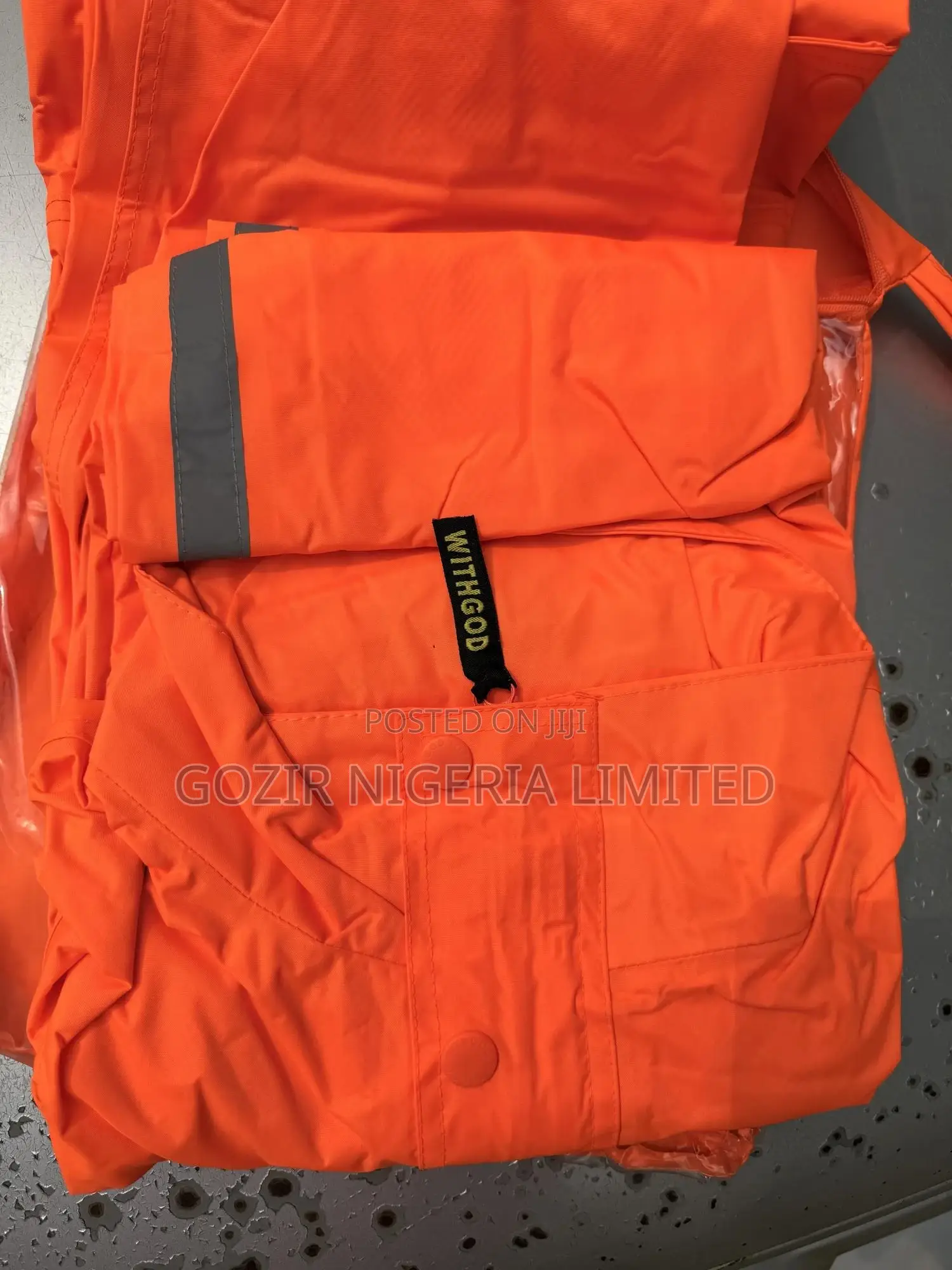 Withgod Classic Rainsuit Cl2117 (Orange)