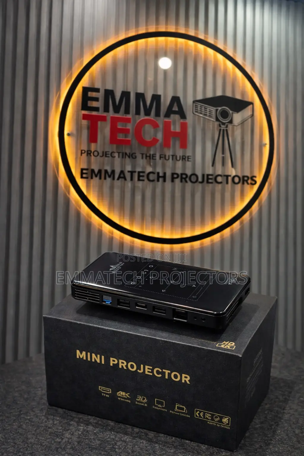 4k Pocket Mini Rechargeable Projector  Lagos,Abuja, Ibadan , Ph