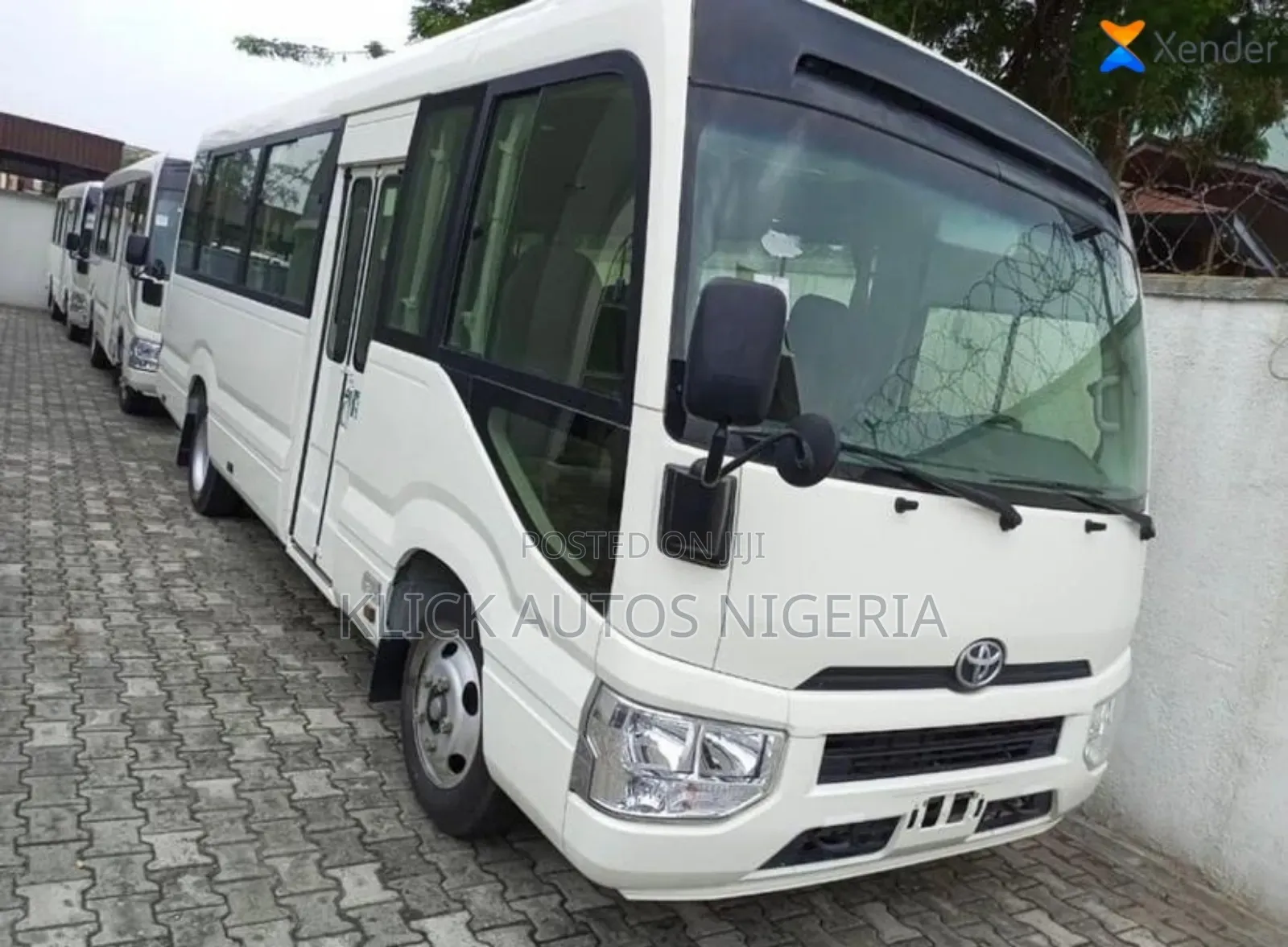 New Toyota Coaster 2025 White