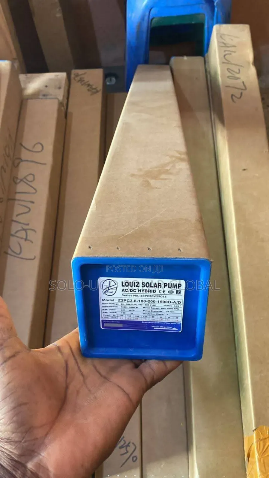 Louiz Solar 2hp Pump Ac/Dc Hybrid 300-2200