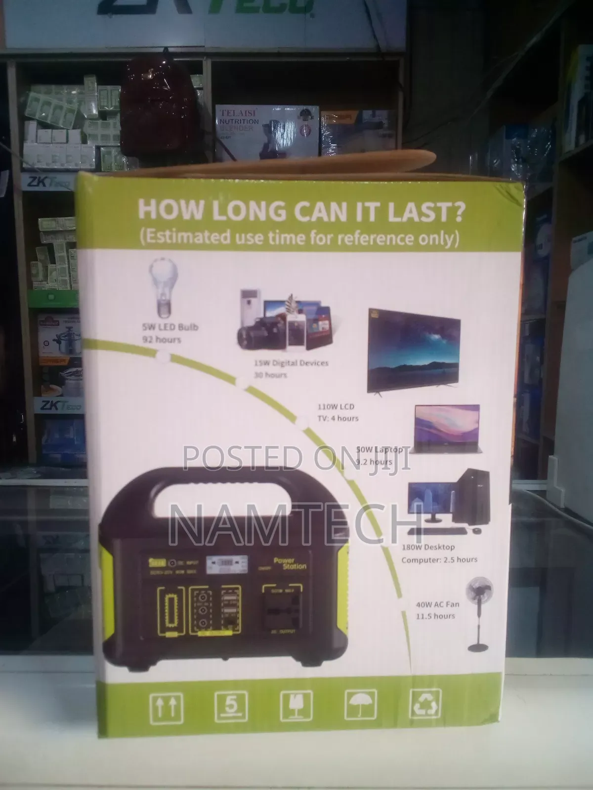 500w Solar Generator