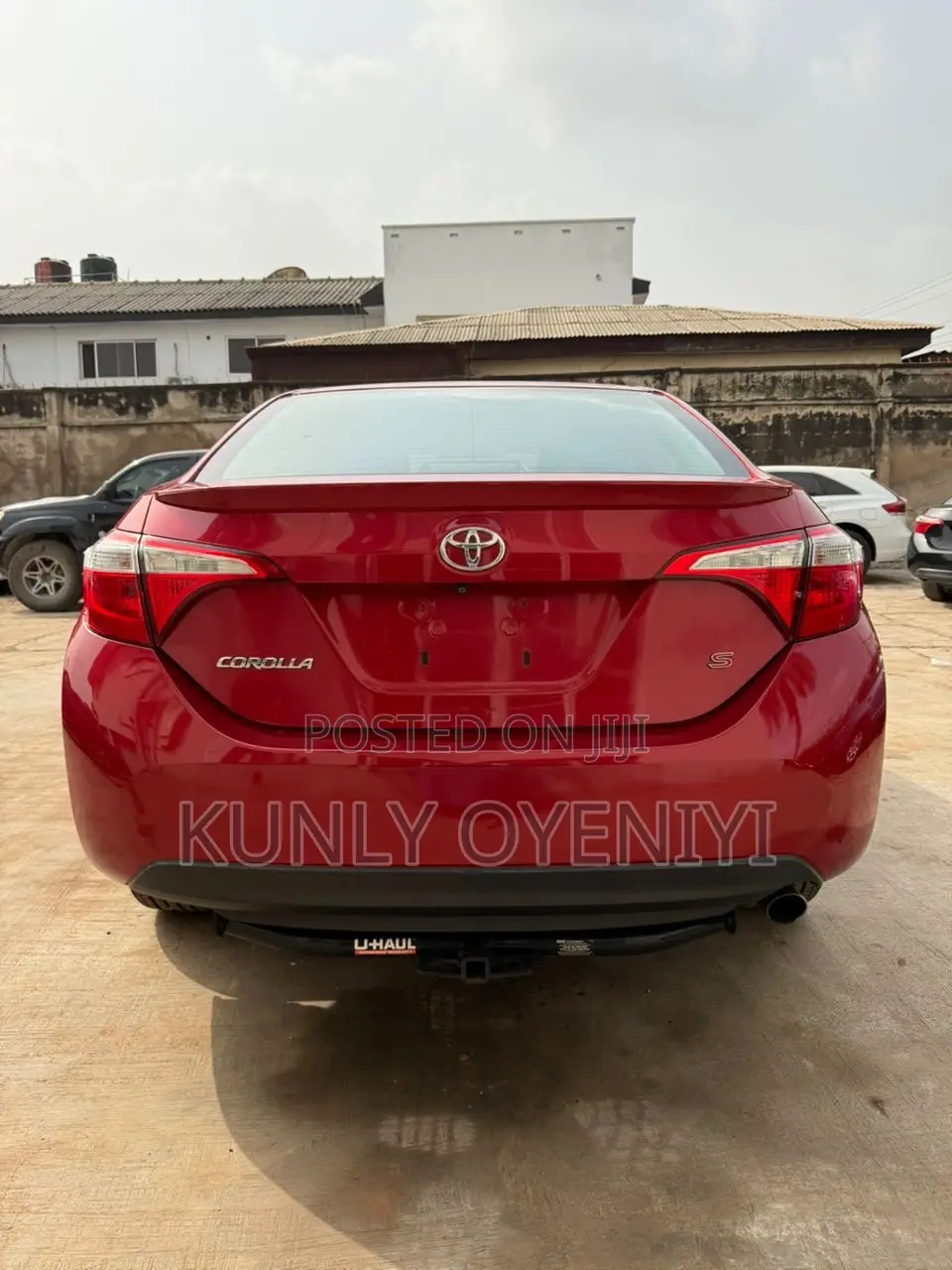 Toyota Corolla S 4dr Sedan (1.8L 4cyl CVT) 2015 Red