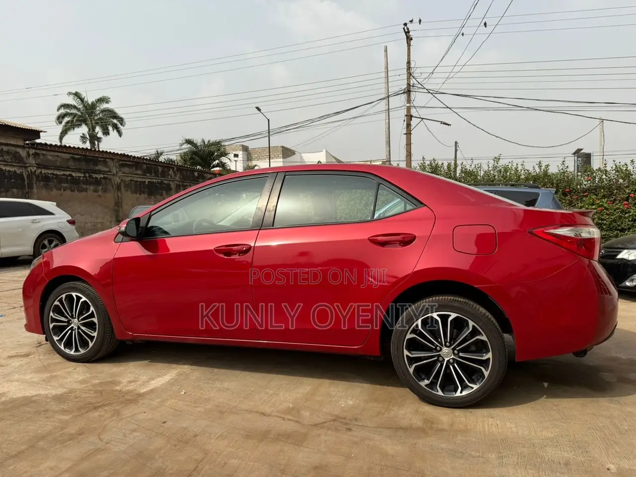 Toyota Corolla S 4dr Sedan (1.8L 4cyl CVT) 2015 Red