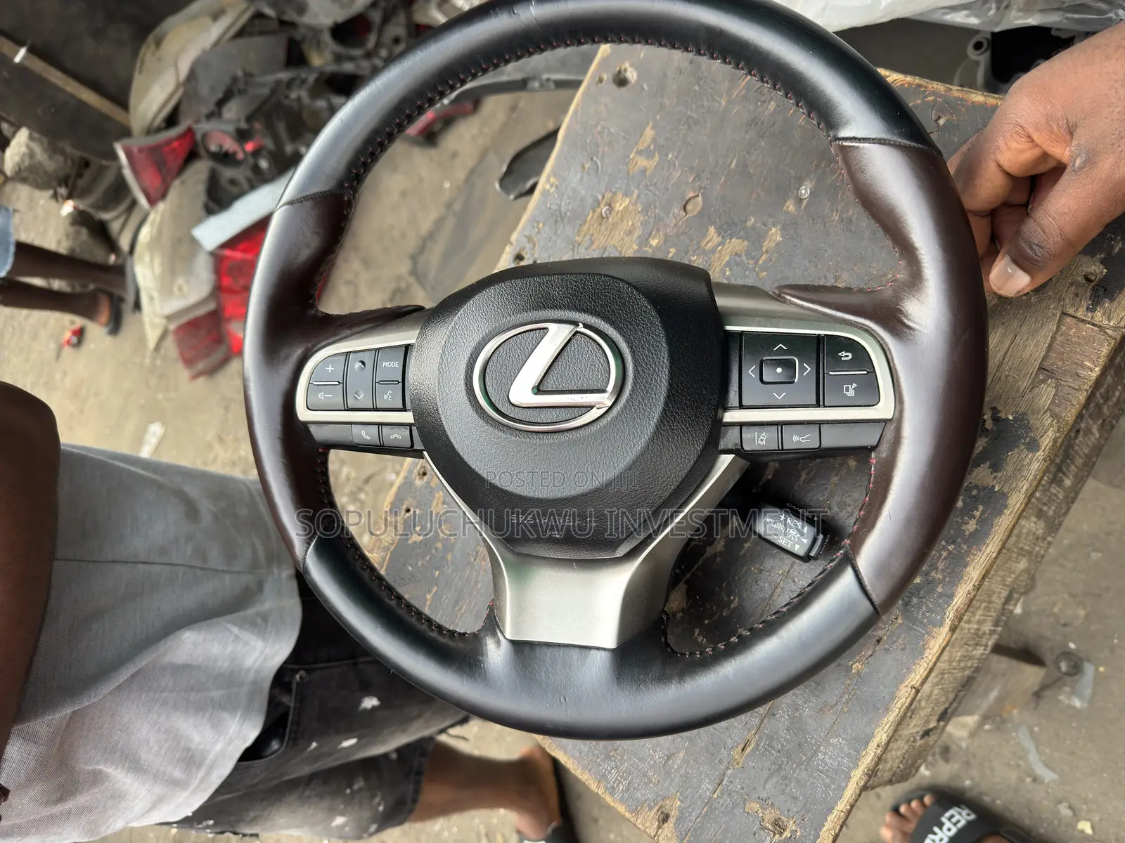 Complete Steering Wheel With Airbag Lexus Es350 2018
