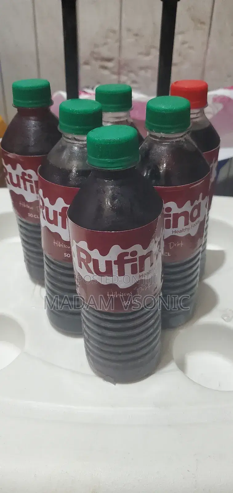 50cl Natural Rufina Zobo (Pack of 6)