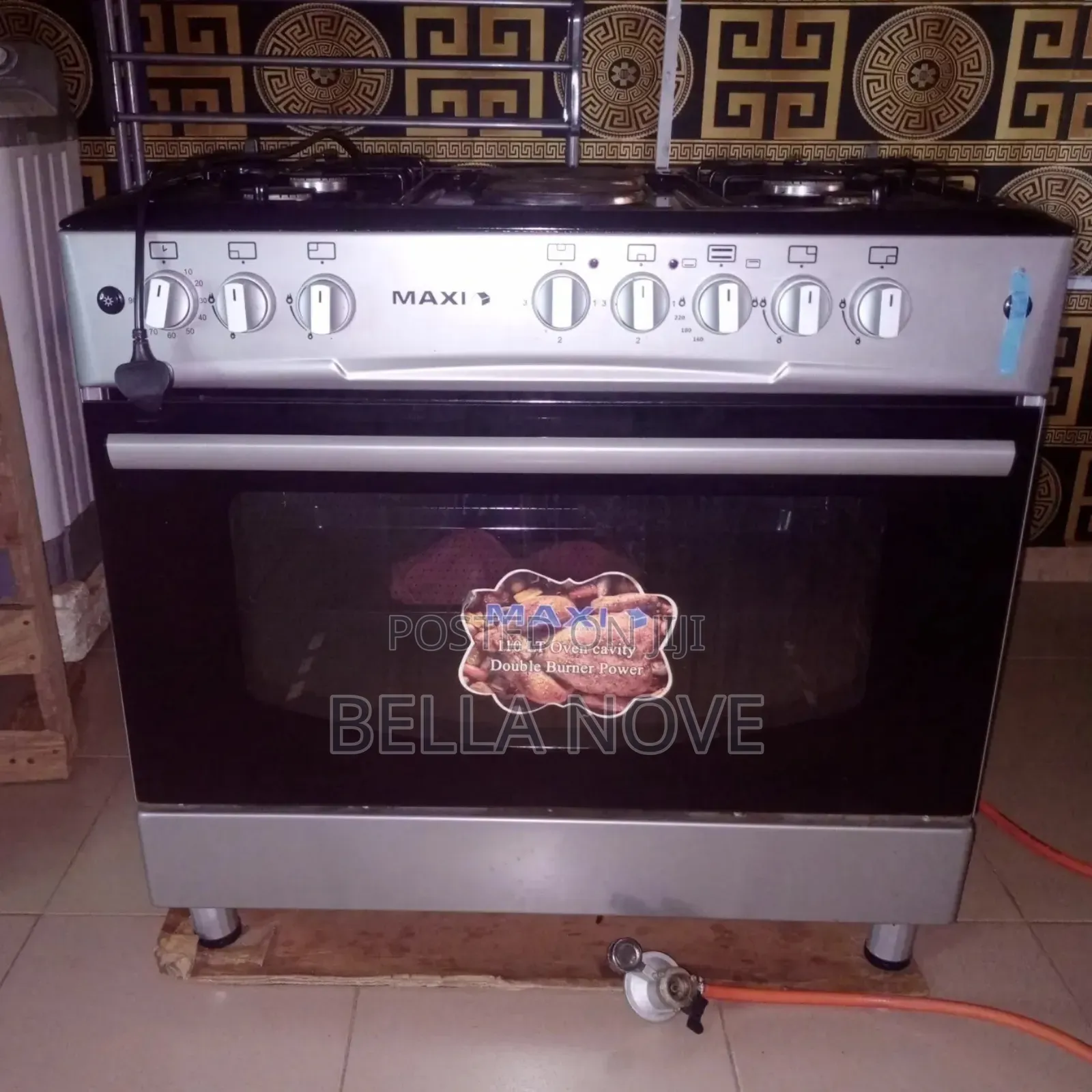 Maxi Gas Cooker 60 by 90 4gas 2 Hotplate