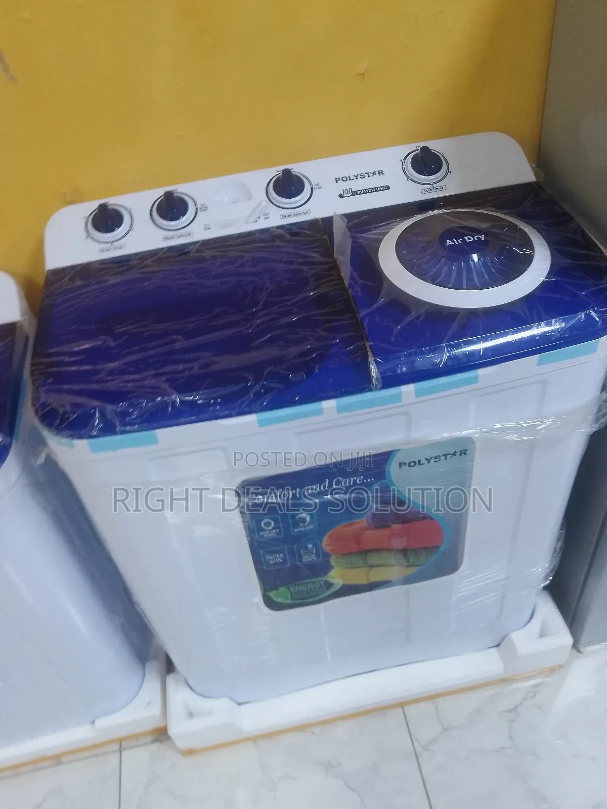 The Efficient Helper: Polystar 10kg Washing Machine With Magic Filter