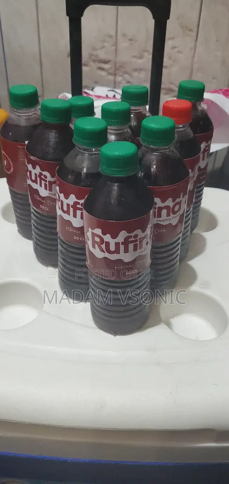 50cl Natural Rufina Zobo (Pack of 10)