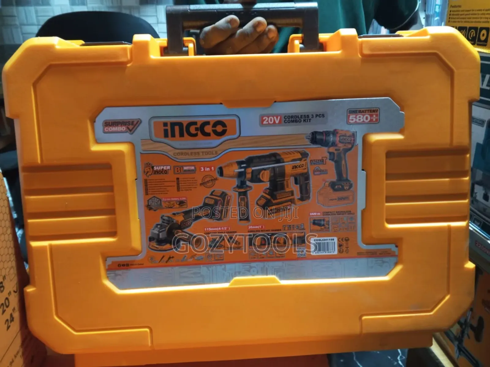 Cordless 3 Pcs Combo Kit