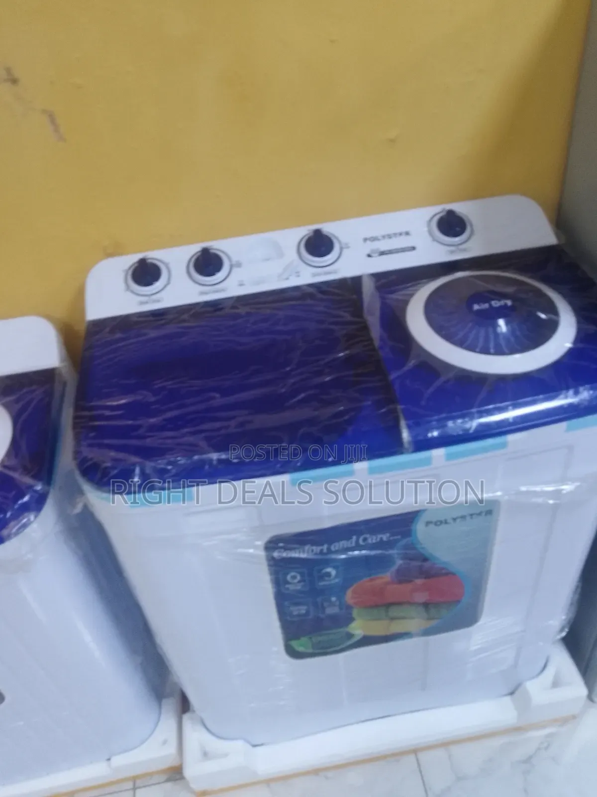 Polystar 10kg Washing Machine: Twin Tub Performance, Top Load Con