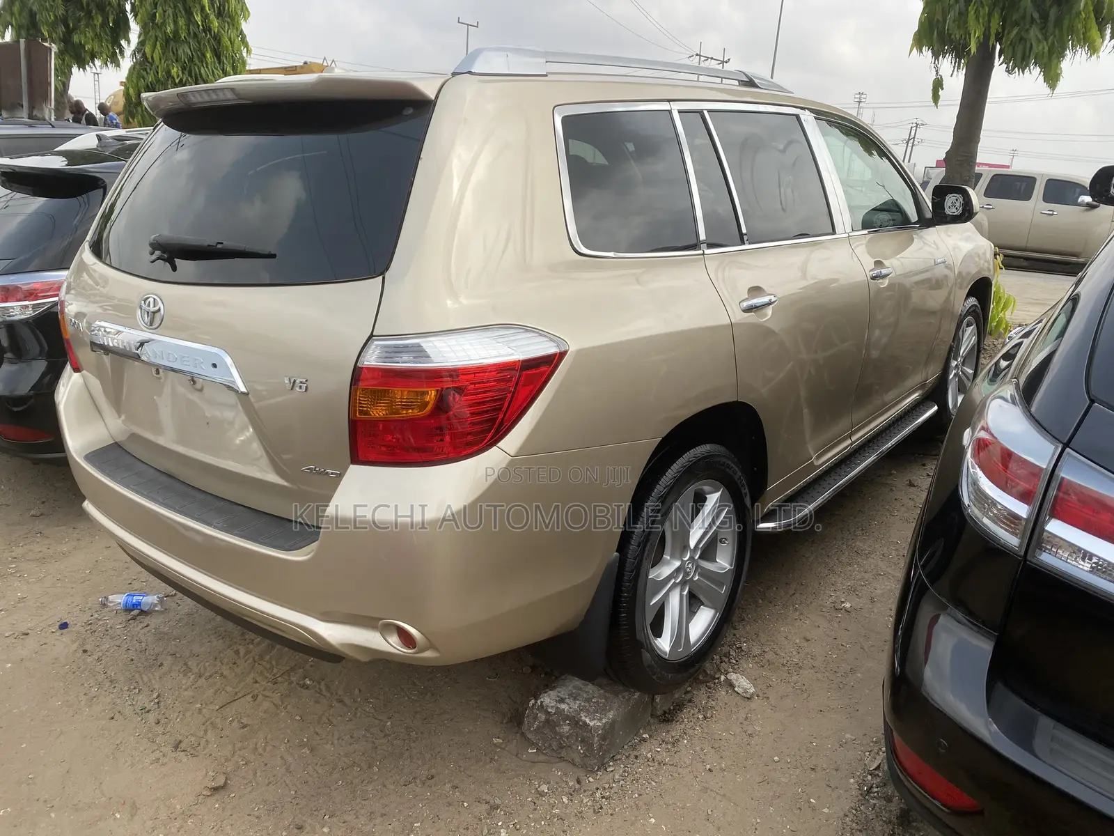 Toyota Highlander Limited 4x4 2009 Gold