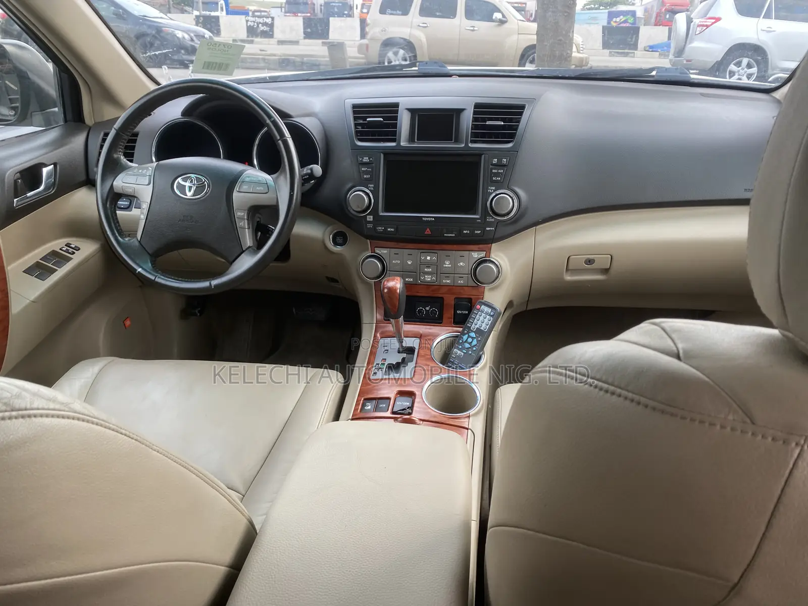 Toyota Highlander Limited 4x4 2009 Gold